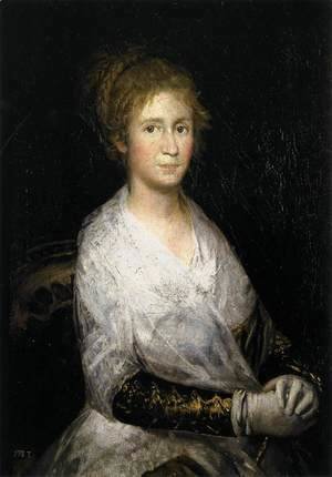 Goya - Josefa Bayeu (or Leocadia Weiss)