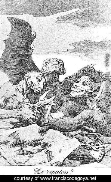 Goya - Caprichos - Plate 51: They Pare