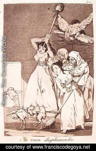 Goya - There They Go Plucked
