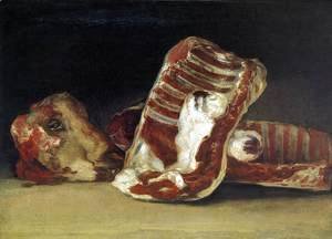 Goya - A Butcher's Counter