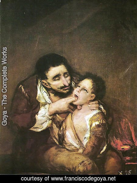Goya - El garrotillo