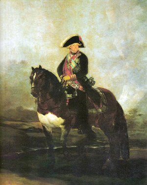 Goya - Portrait of Carlos IV with a horse