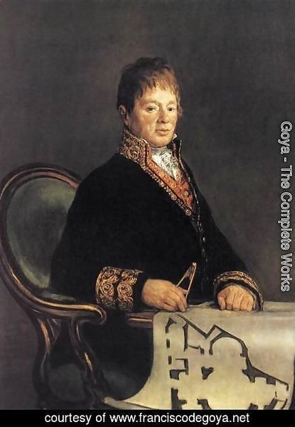 Goya - Portrait of Juan Antonio Cuervo