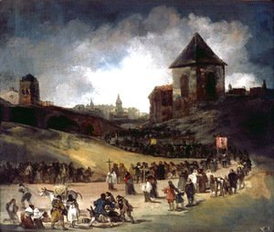 Goya - Procession in Valencia