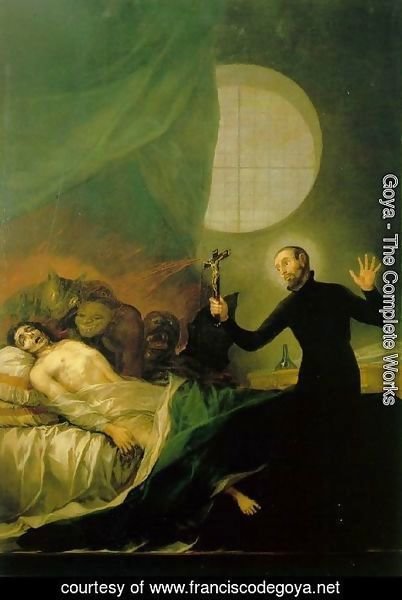 Goya - St Francis Borja at the Deathbed of an Impenitent
