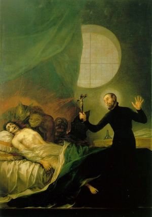 St Francis Borja at the Deathbed of an Impenitent