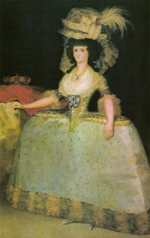 Goya - The queen Maria Luisa