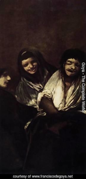 Goya - Two Women and a Man