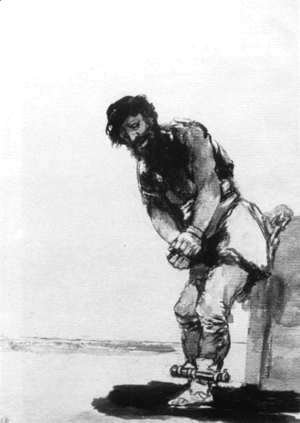 Goya - Chained Prisoner