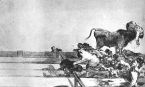 Goya - Unfortunate Events in the Front Seats of the Ring of Madrid
