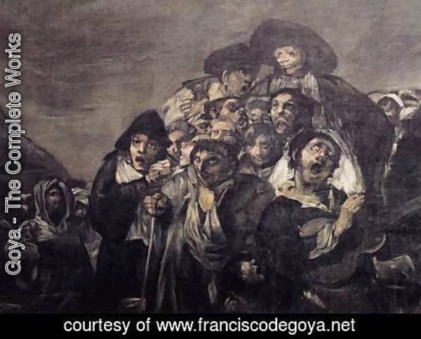 Goya - A Pilgrimage to San Isidro (detail 1)