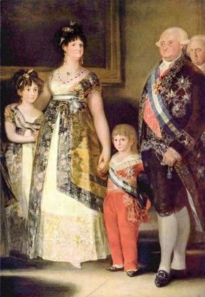 Goya - Charles IV and his Family (detail)