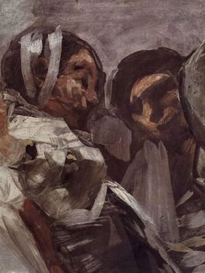 Goya - The Legende of St. Anthony of Padua (Detail) 4