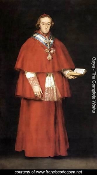 Goya - Cardinal Luis Maria de Borbon y Vallabriga