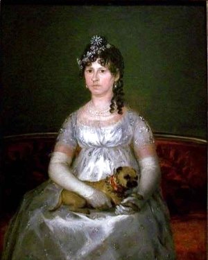 Portrait of Dona Francisca Vicenta Chollet y Caballero