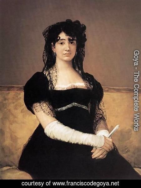 Goya - Portrait of Antonia Zarate