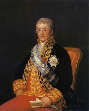 Goya - Portrait of Jose Antonio, Marques de Caballero