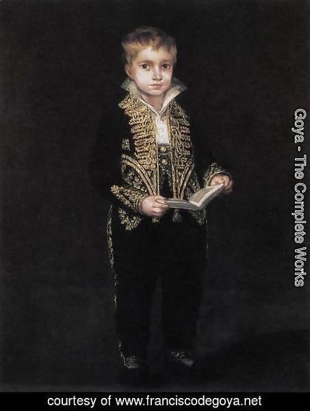 Goya - Portrait of Victor Guye 2