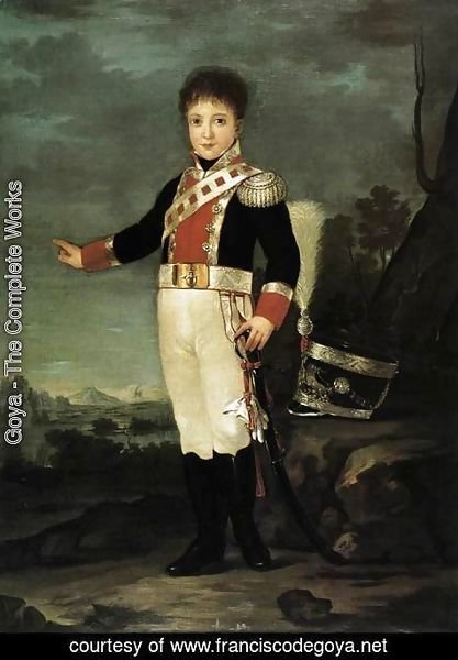 Goya - Infante Don Sebastian Gabriel de Borbon y Braganza