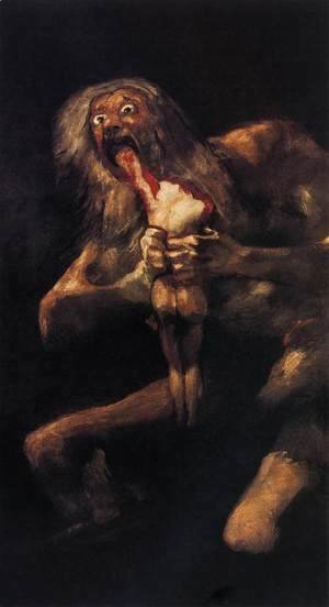 Goya - Saturn Devouring One of his Children