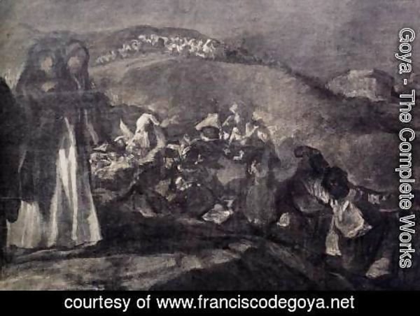 Goya - A Pilgrimage to San Isidro (detail) 2