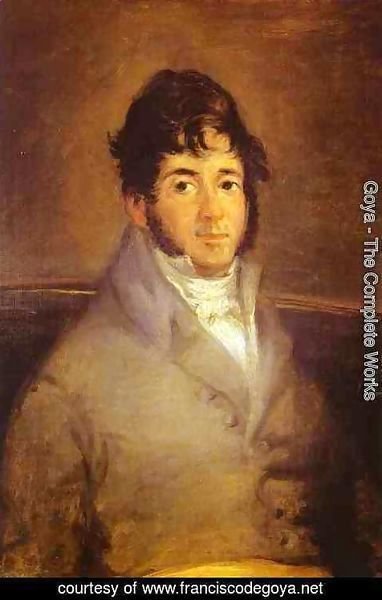 Goya - Portrait Of The Actor Isidro Maiquez 1807