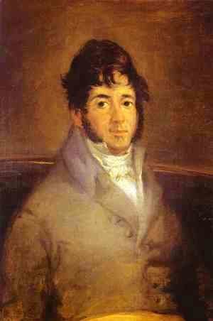 Goya - Portrait Of The Actor Isidro Maiquez 1807