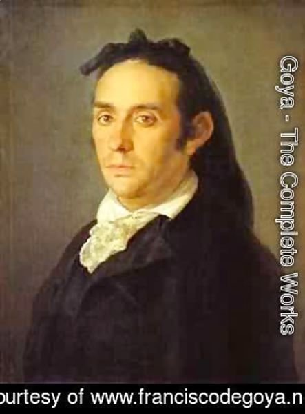 Goya - Portrait Of The Artist Julio Asensio
