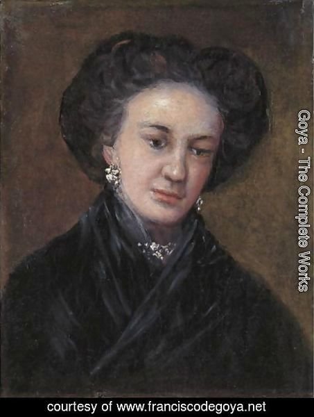 Portrait Of The Actress Rita Luna (1770 - 1832)