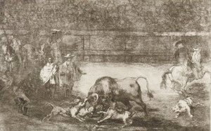 Goya - The Dogs Let Loose On The Bull