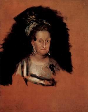 Goya - Portrait of the Infanta Maria Josefa