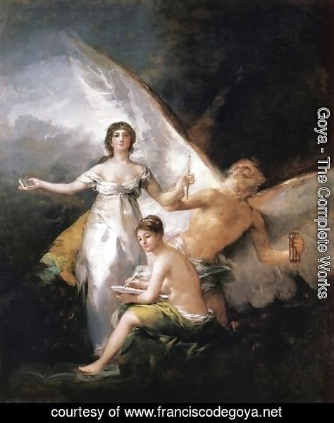 Goya - Truth Rescued by Time, Witnessed by History