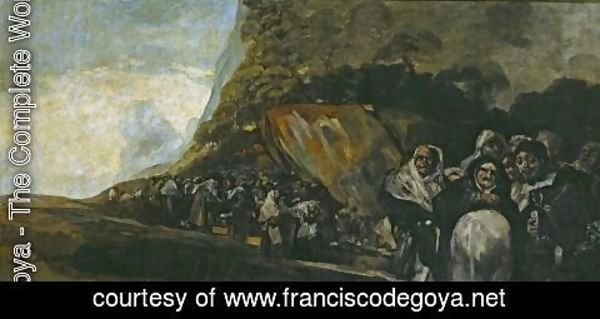 Goya - Promenade of the Holy Office