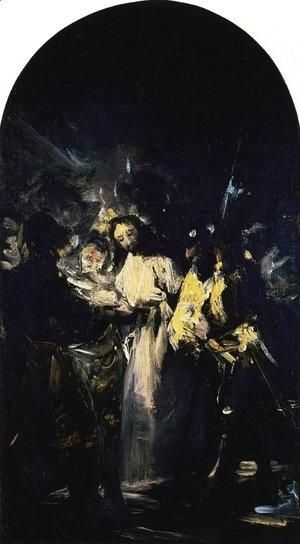 Goya - The Arrest of Christ 2