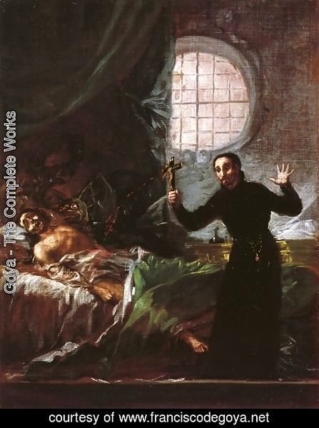 Goya - St. Francis Borgia Helping a Dying Impenitent