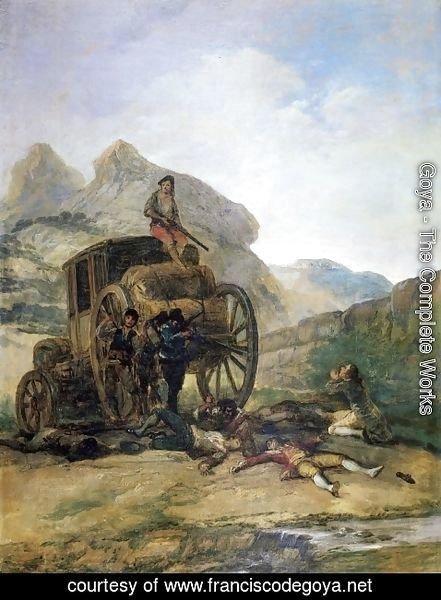 Goya - Attack on a Coach