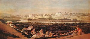 Goya - Festival At The Meadow Of San Isadore