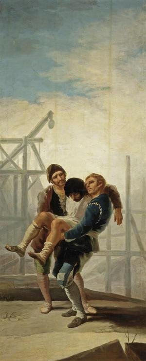 Goya - The Injured Mason