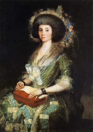 Goya - Portrait Of The Wife Of Juan Agustin Cean Bermudez