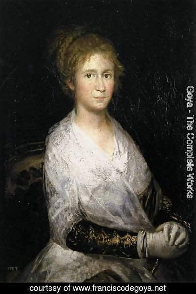 Goya - Josefa Bayeu (or Leocadia Weiss)
