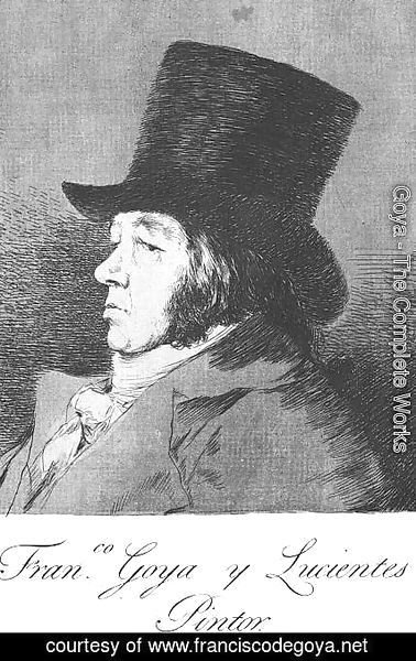Caprichos - Plate 1: Francisco Goya y Lucientes