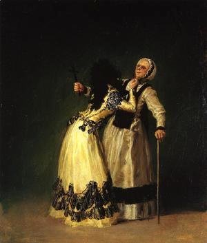 Goya - The Duchess of Alba and Her Duenna