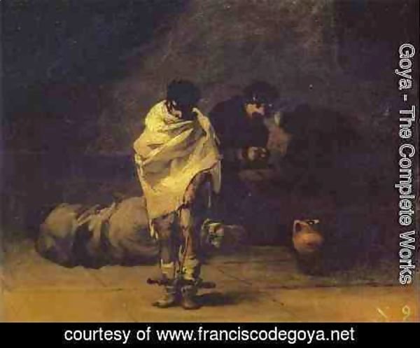 Goya - Prison Scene