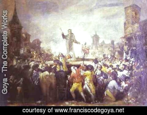 Goya - The Esquilache Riots