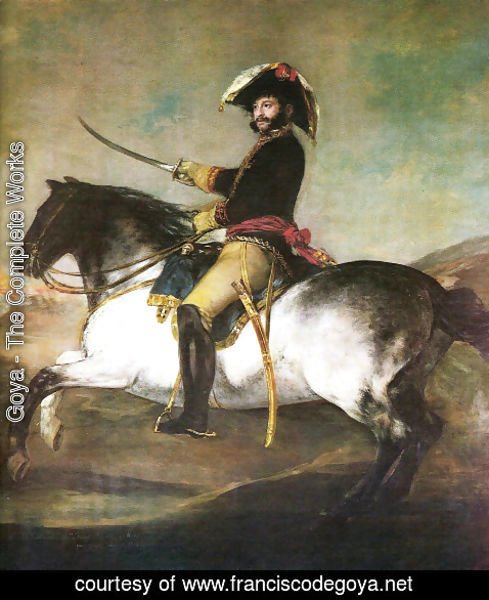 Goya - General Palafox with a horse