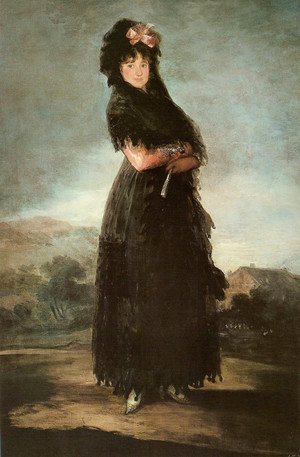 Goya - La marquesa de las Mercedes