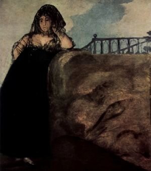 Goya - Manola (La Leocadia)