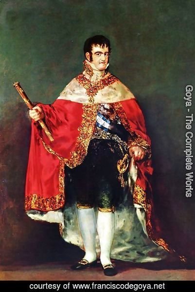 Goya - Portrait of Fernando VIII