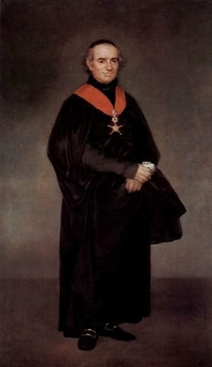 Goya - Portrait of Juan Antonio Llorente