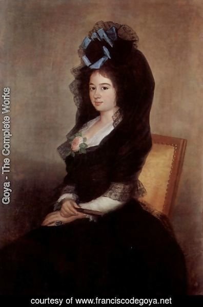 Goya - Portrait of Narcisa Baranana de Goicoechea